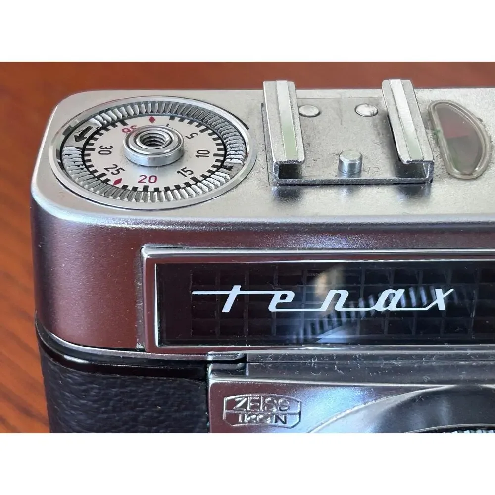 VTG Tenax Zeiss Ikon 35mm Film Camera Tessar 2.8/50 Prontormat-S Germany TF1294